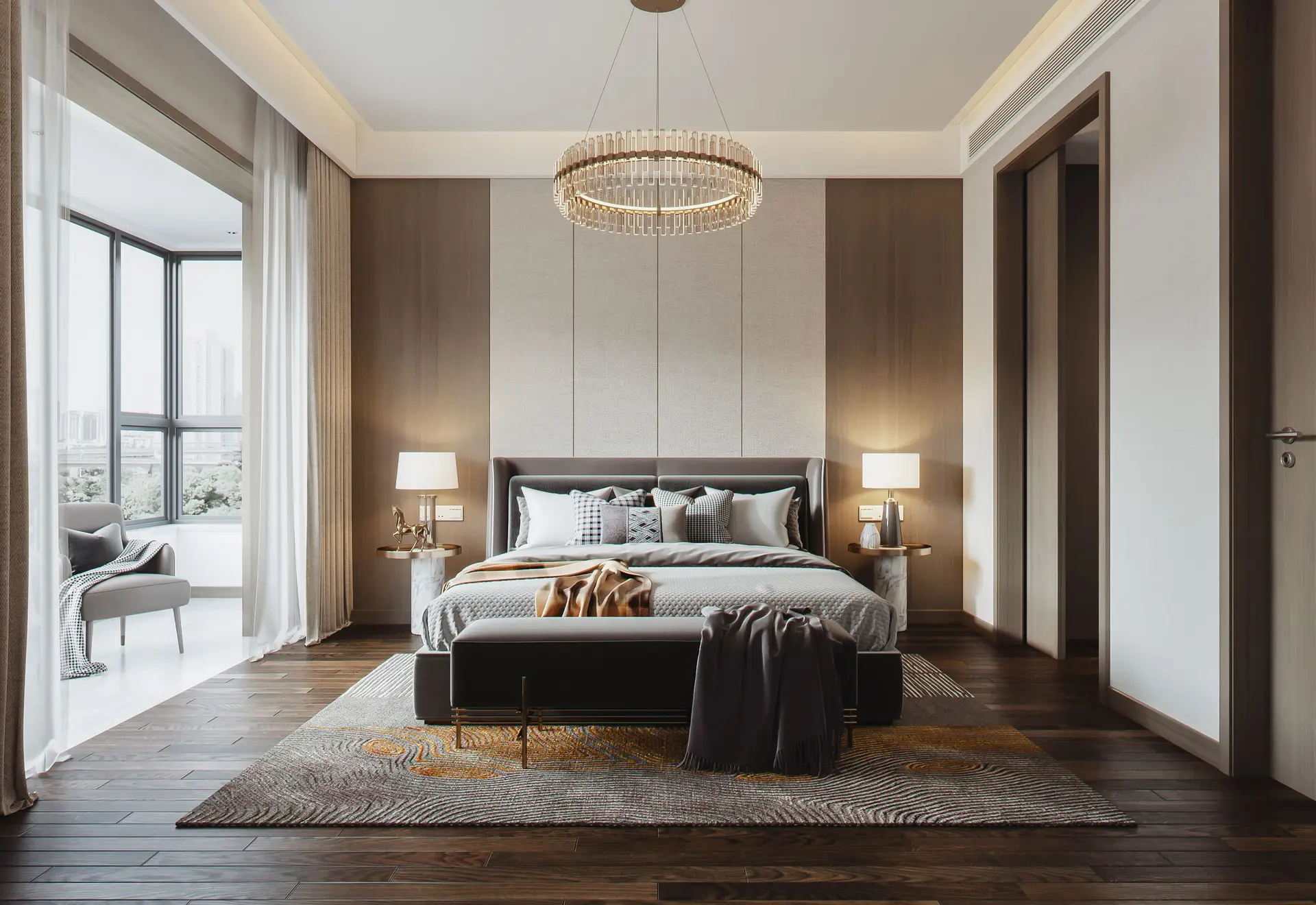 Elegantes Interieur einer Suite im ZelvessianRoyalcourt