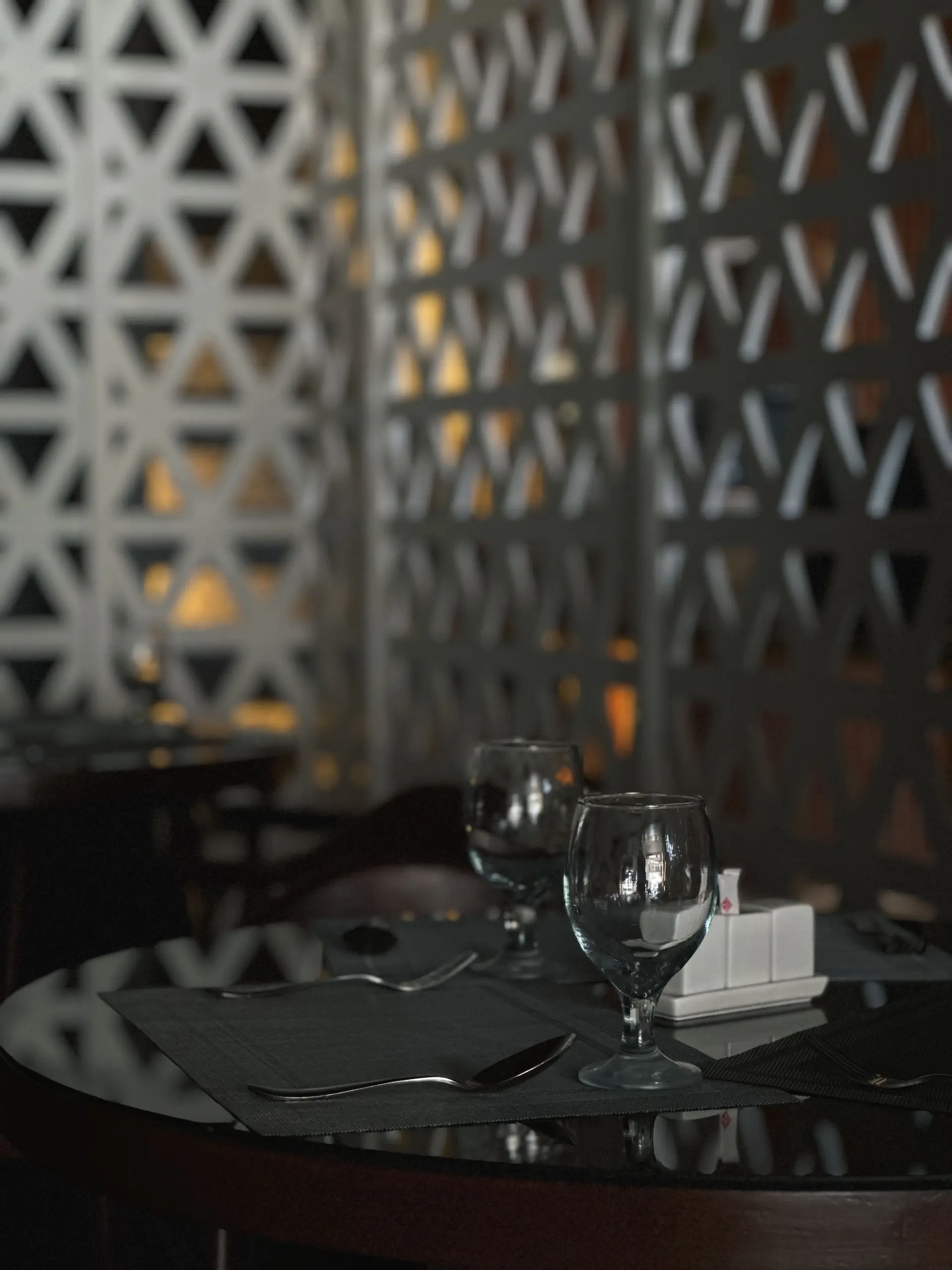 Feine Tischdekoration im Royal Dining Room