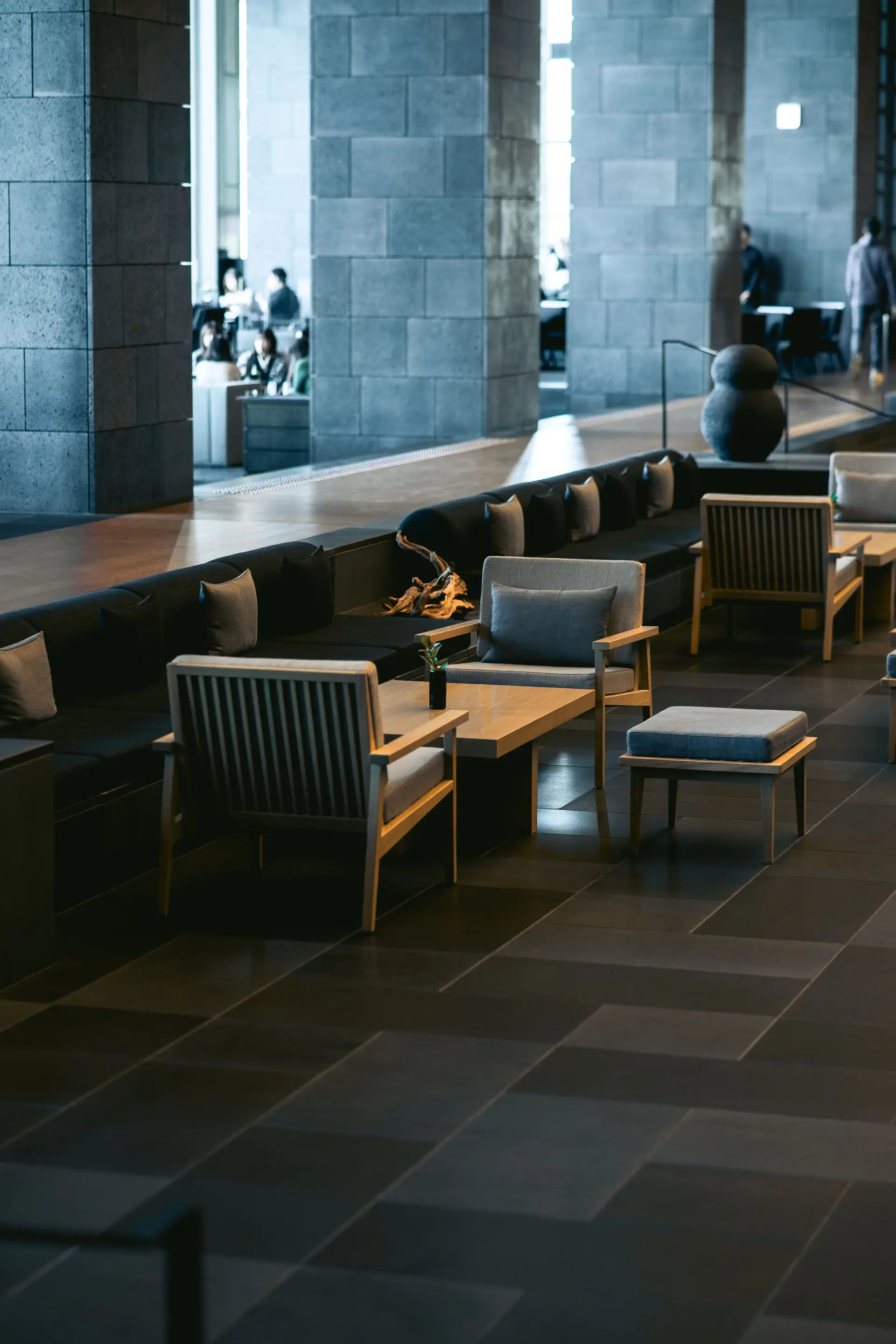 Elegante Hotel-Lounge