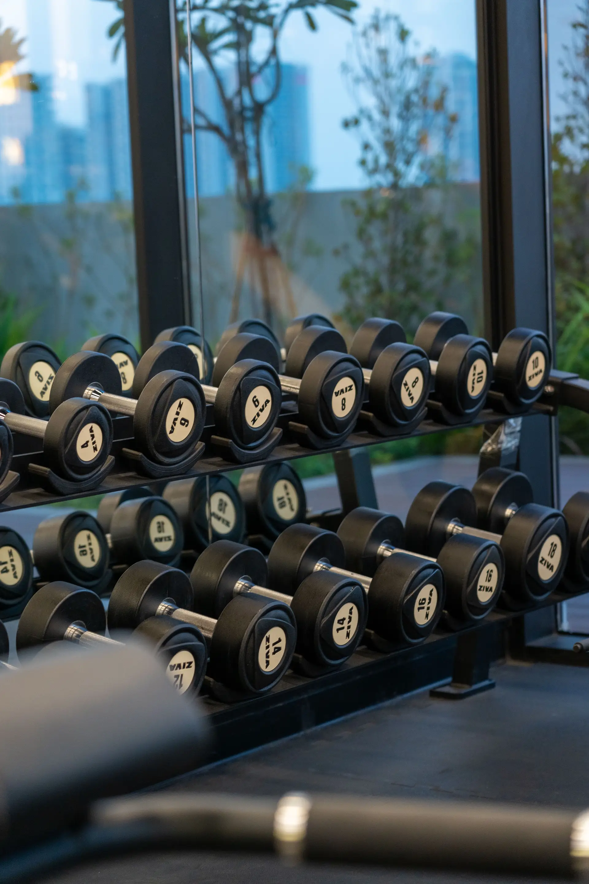 Moderner Fitnessbereich